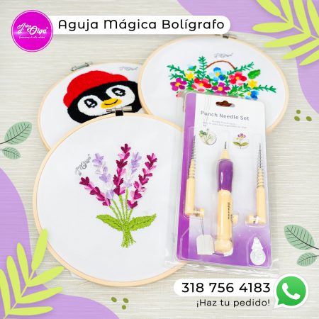 Agujas mágicas para bordado a mano  ¡Hola! ✨🪡🪄¿Cual es la